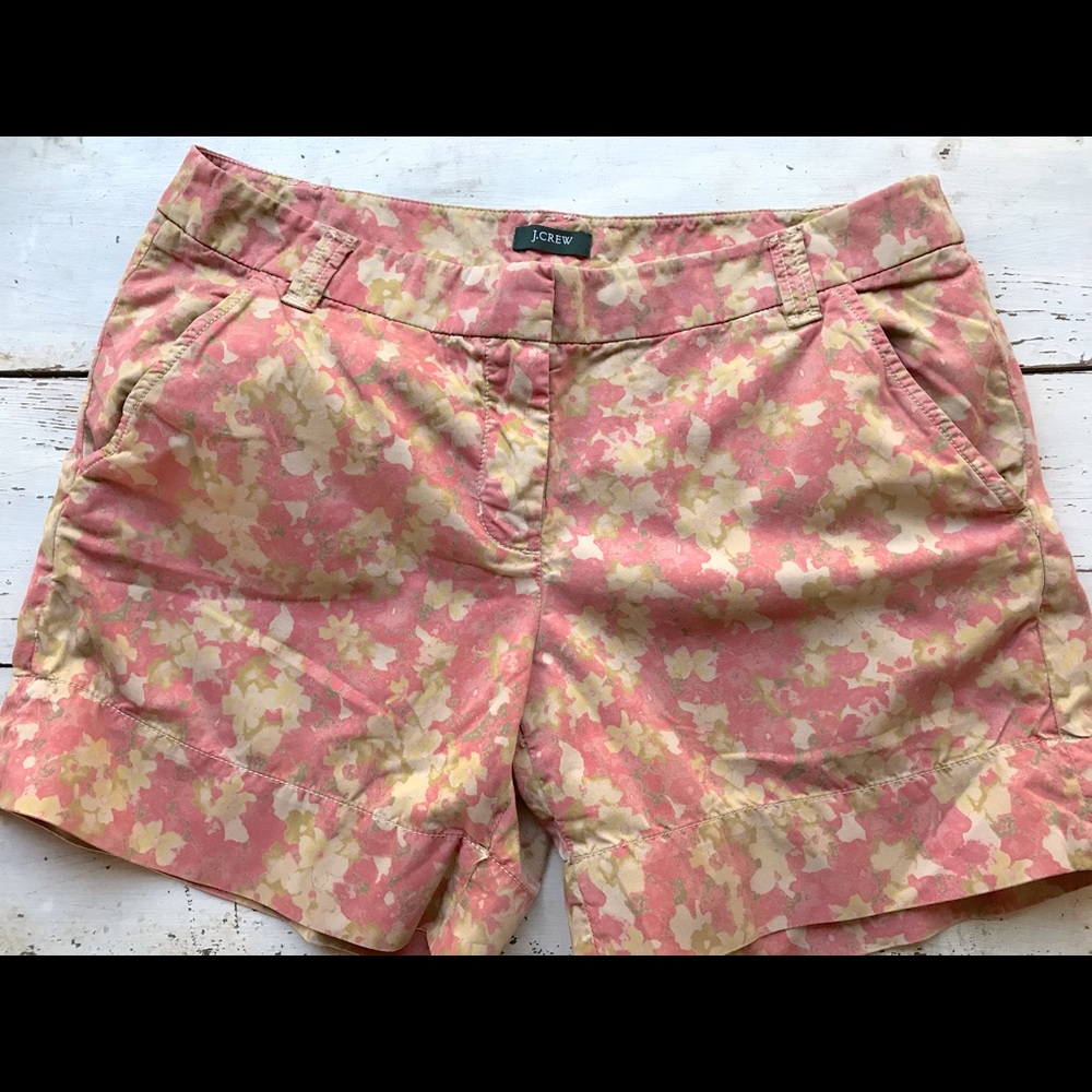 J. Crew floral vintage look shorts